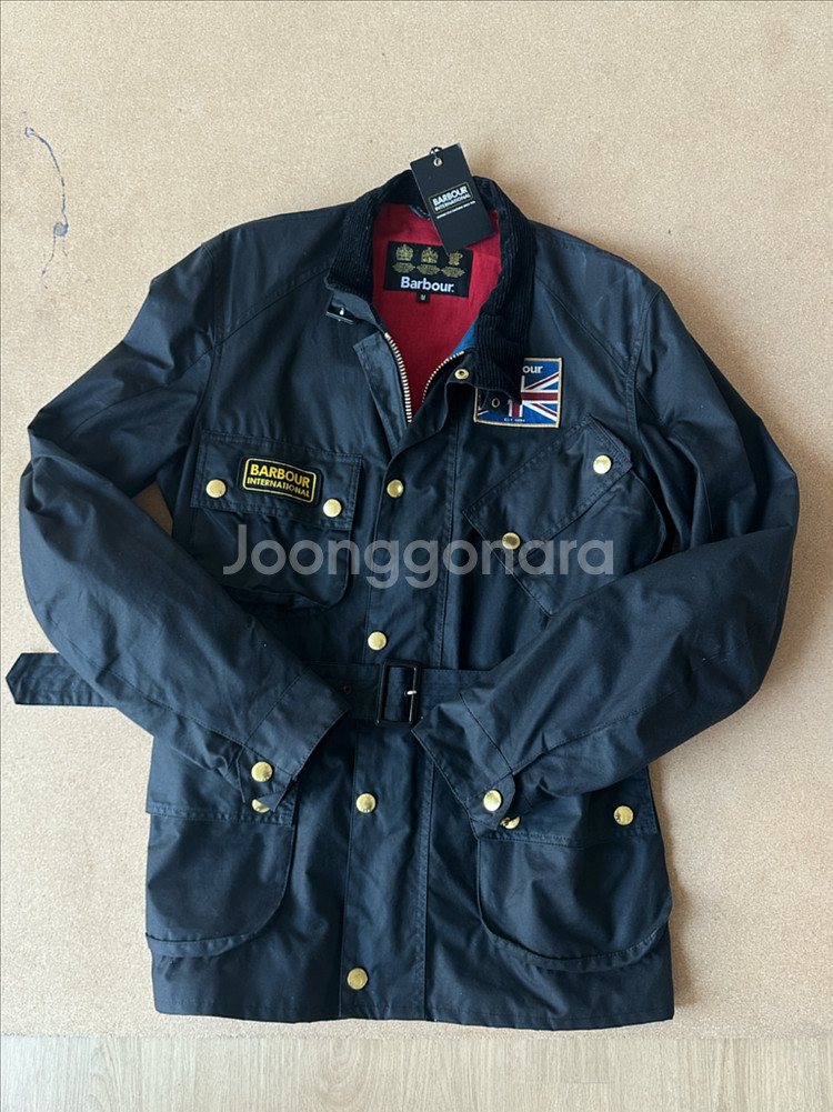 바버 인터내셔널 유니언잭 자켓(M)--0