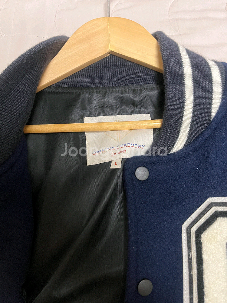 오프닝 세레모니(오프닝 세레머니) 바시티 자켓 블루 L 사이즈--3