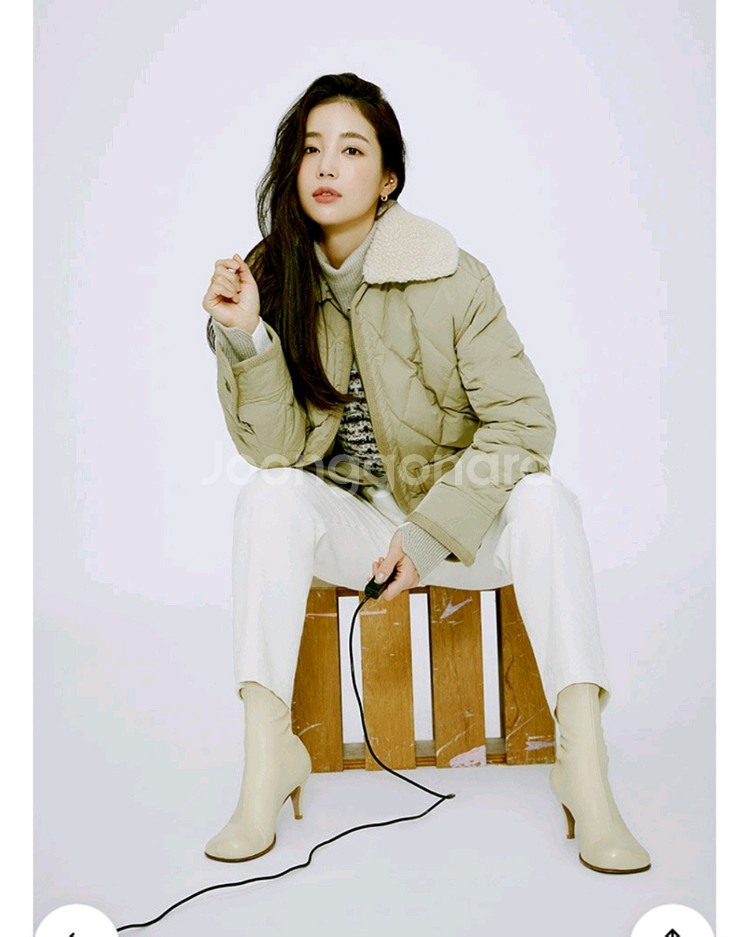 온앤온 퀼팅 덕 다운 점퍼/55--1