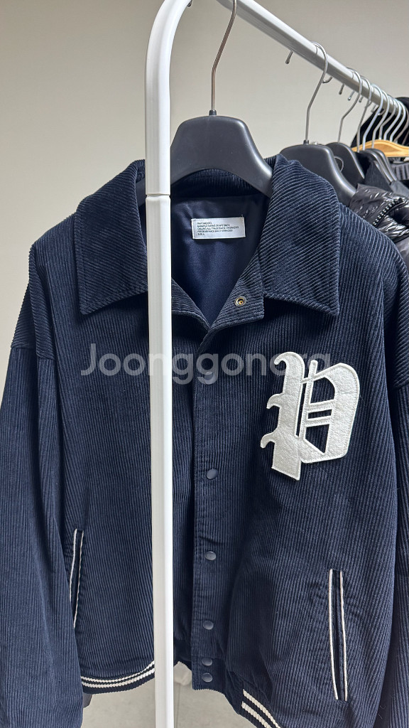 파르티멘토 네이비 바시티자켓--0