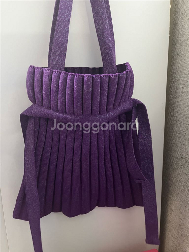 사만다타바사 마이쉘 플리츠 니트백--5