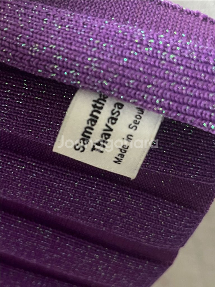 사만다타바사 마이쉘 플리츠 니트백--6