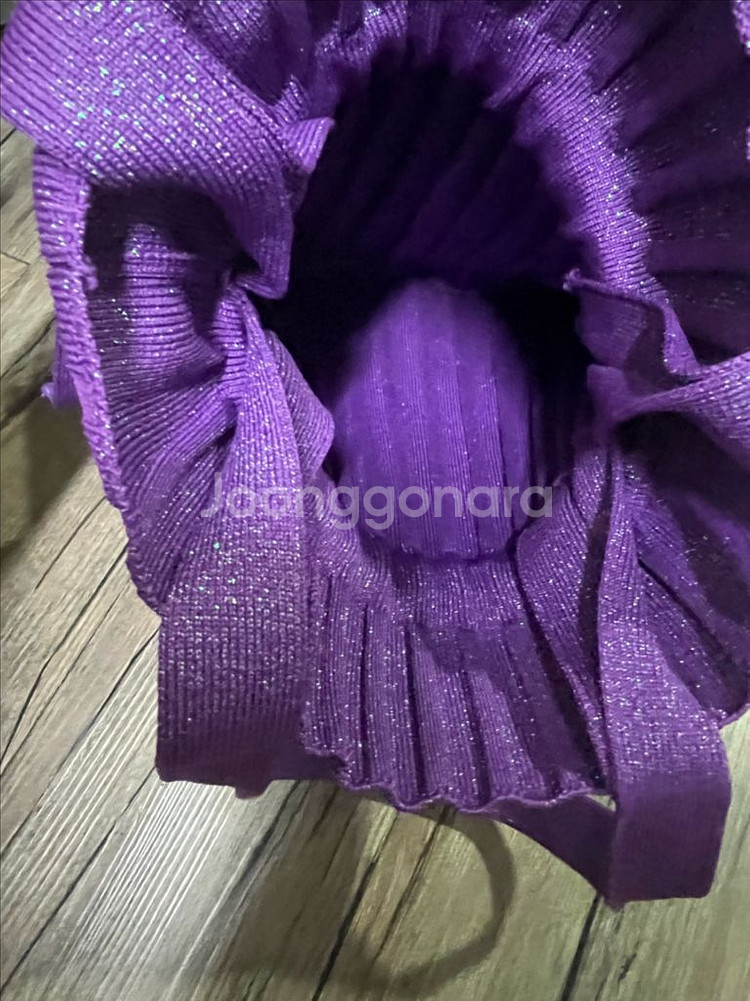 사만다타바사 마이쉘 플리츠 니트백--8