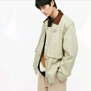 H&M 루즈핏 트윌 재킷