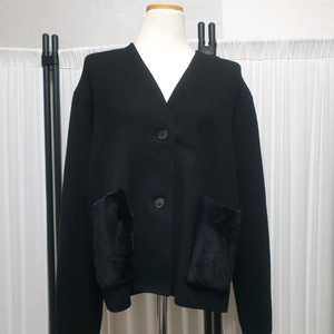 구호 울 캐시미어 혼방 니트 자켓 가디건/M