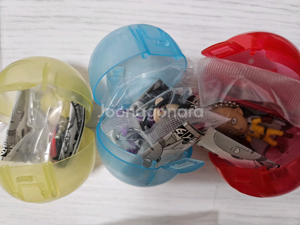 원펀맨 가챠 피규어 키링 세트 팝니다!--1