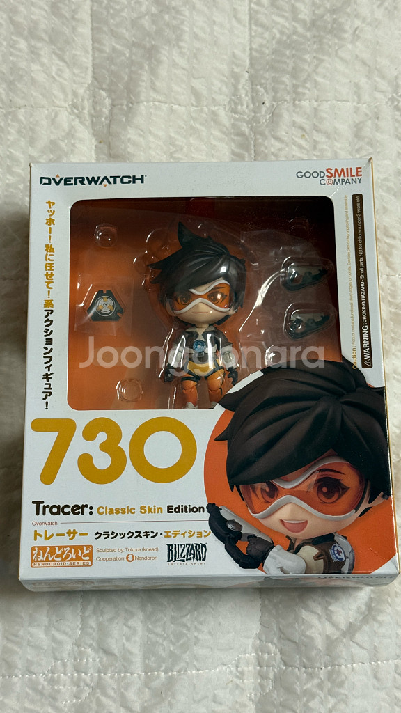 오버워치 트레이서 클래식 스킨 피규어--0