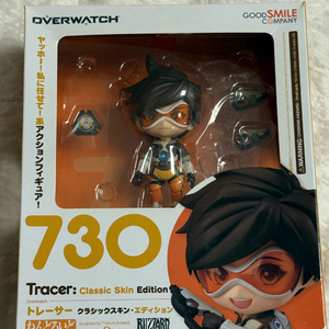 오버워치 트레이서 클래식 스킨 피규어