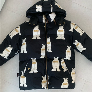 리미떼두두 블랙베어패딩 140 (3xl)