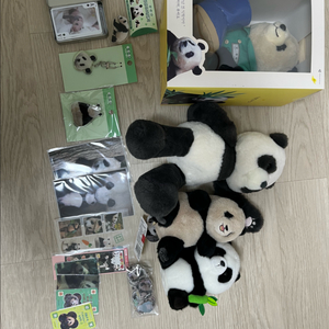 푸바오 굿즈 일괄