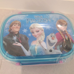 겨울왕국 도시락 2단 미개봉 새상품 용기 세트