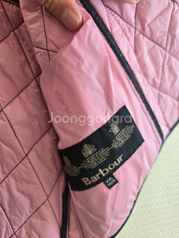 바버키즈 퀼팅 자켓 XXL--2