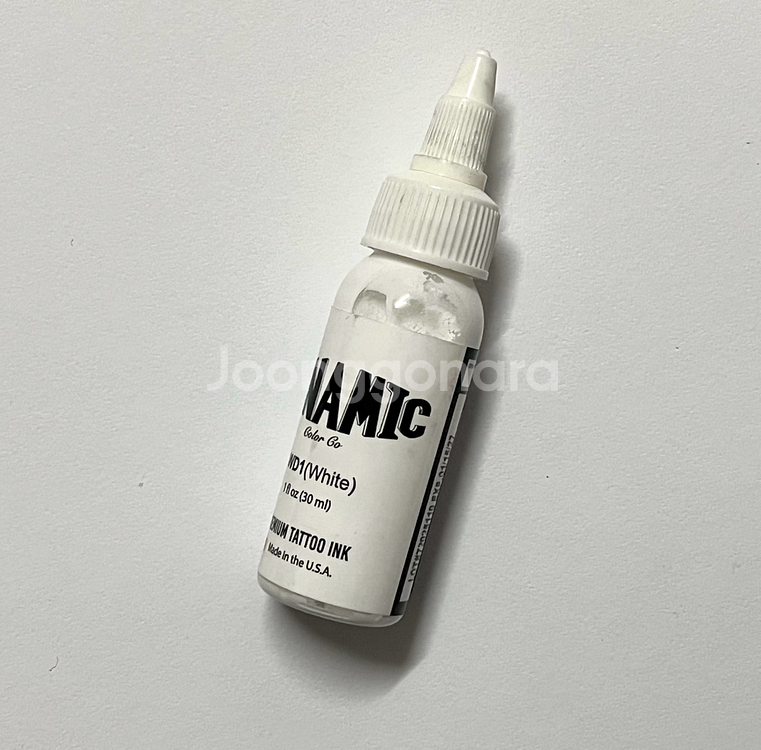 타투 용품 (화이트 잉크)--0
