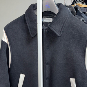 파르티멘토 블랙 바시티 자켓