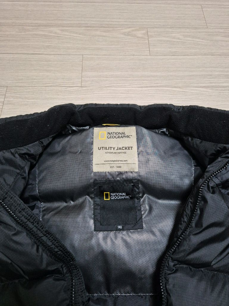 내셔널지오그래픽키즈 덕다운패딩 조끼--4