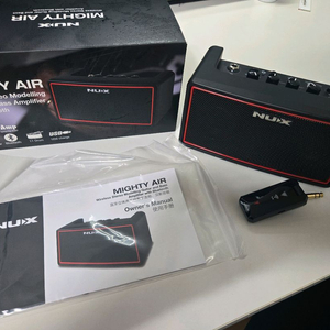 NUX MIGHTY AIR (넉스 마이티 에어) 앰프 박스포함 S급 구입시 그대로 18만원