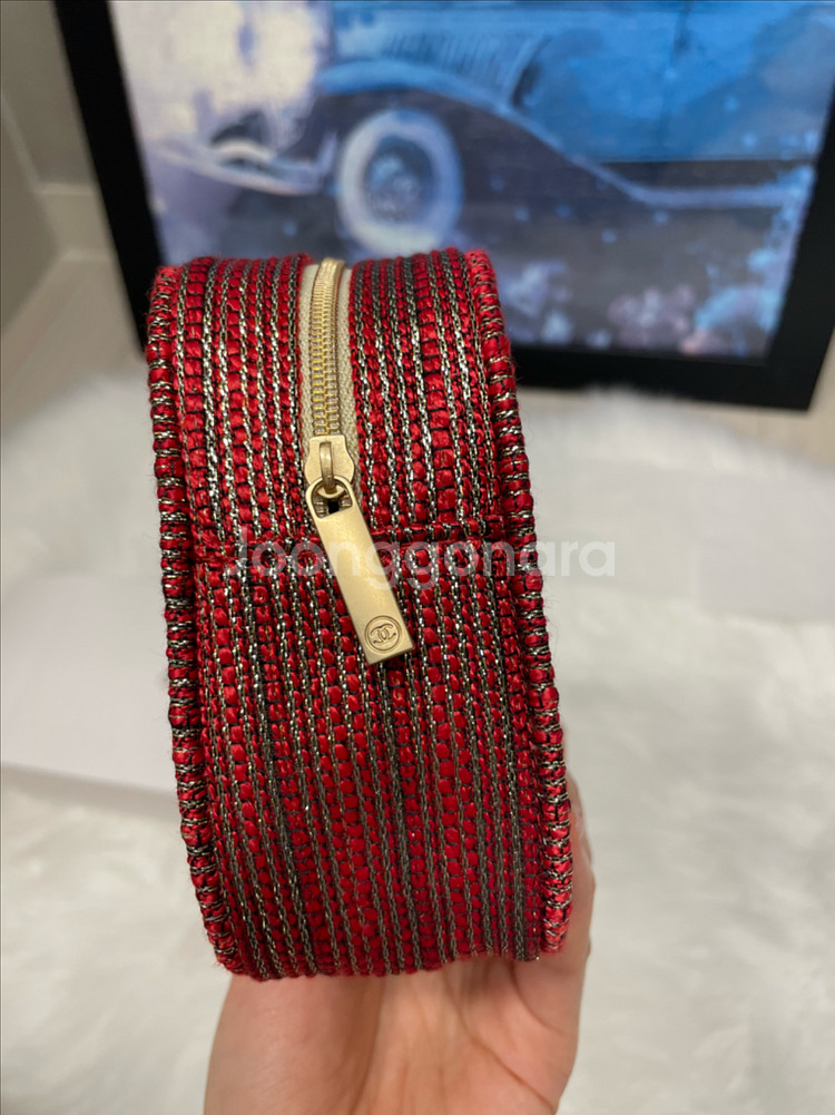 샤넬 뷰티 파우치 새상품--3