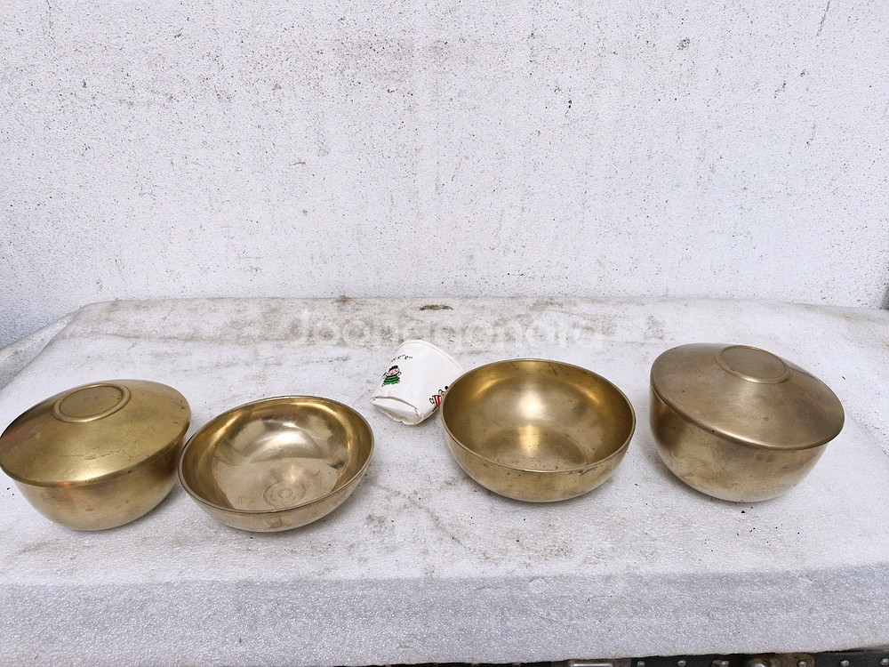 전통 유기 부부 그릇 셋트 입니다--0