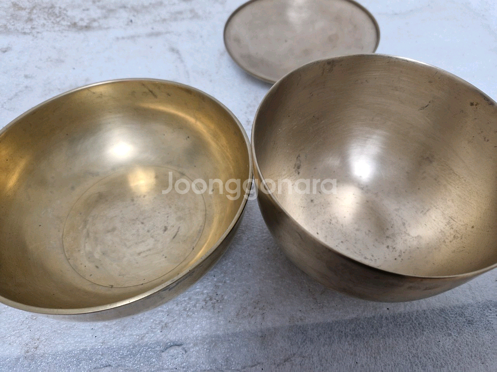 전통 유기 부부 그릇 셋트 입니다--2