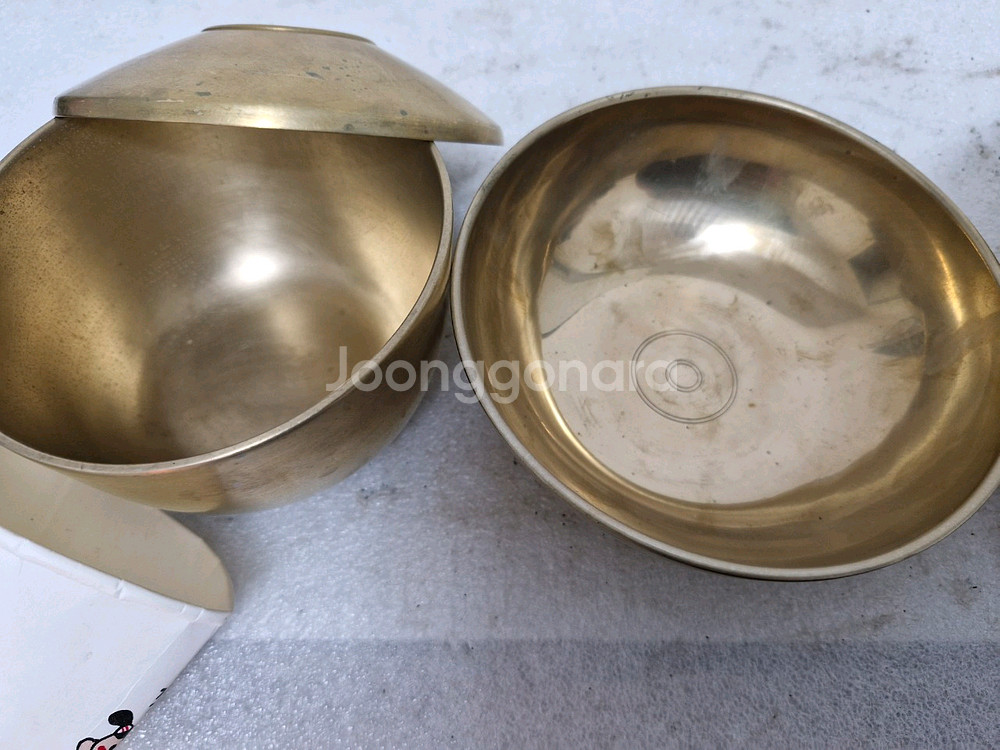 전통 유기 부부 그릇 셋트 입니다--3