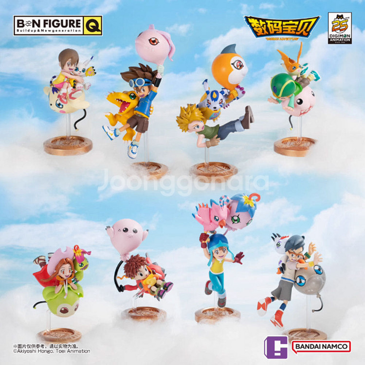 디지몬 25주년 피규어 (나리/리키)--0