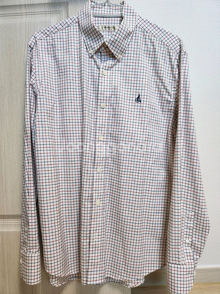 빈폴 체크 셔츠--0