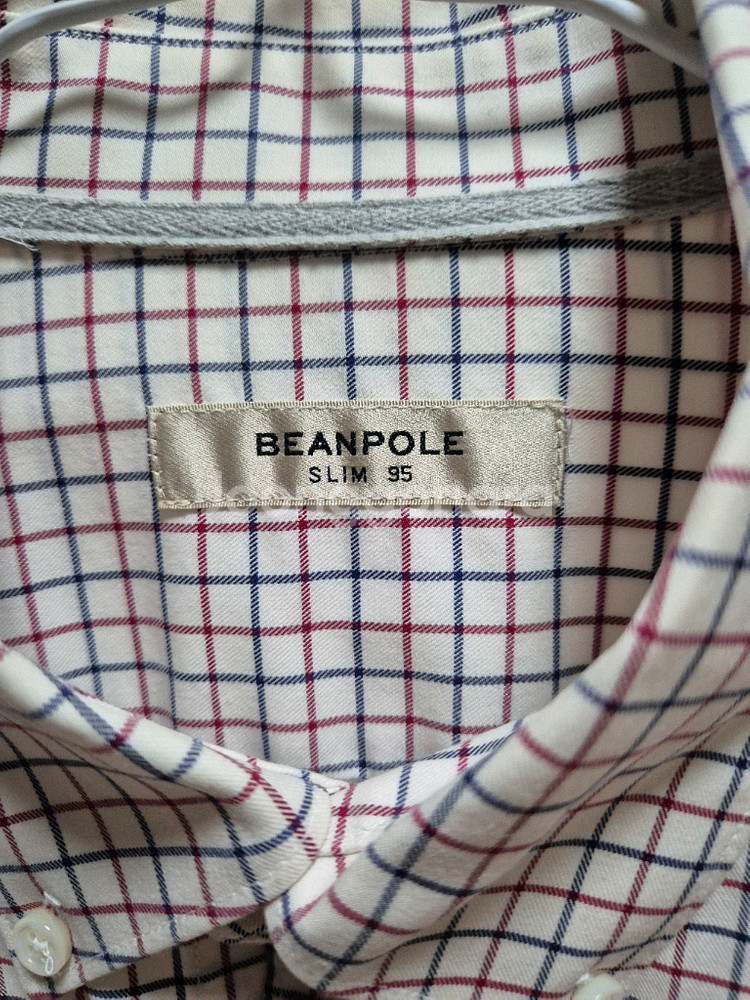 빈폴 체크 셔츠--2