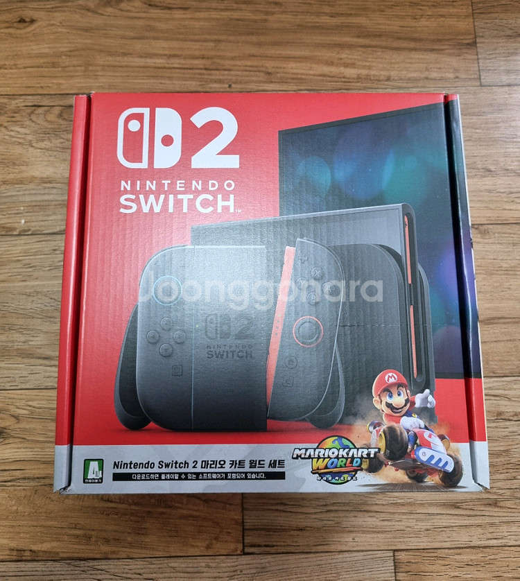 닌텐도스위치2 마리오카트월드 세트 미개봉--0