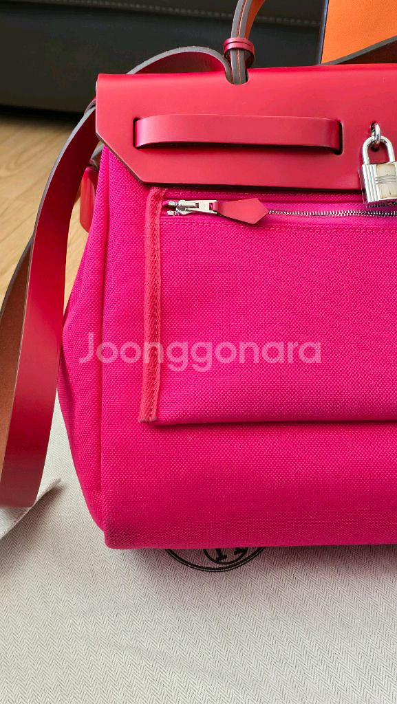 에르메스 에르백31 핑크버튼--2