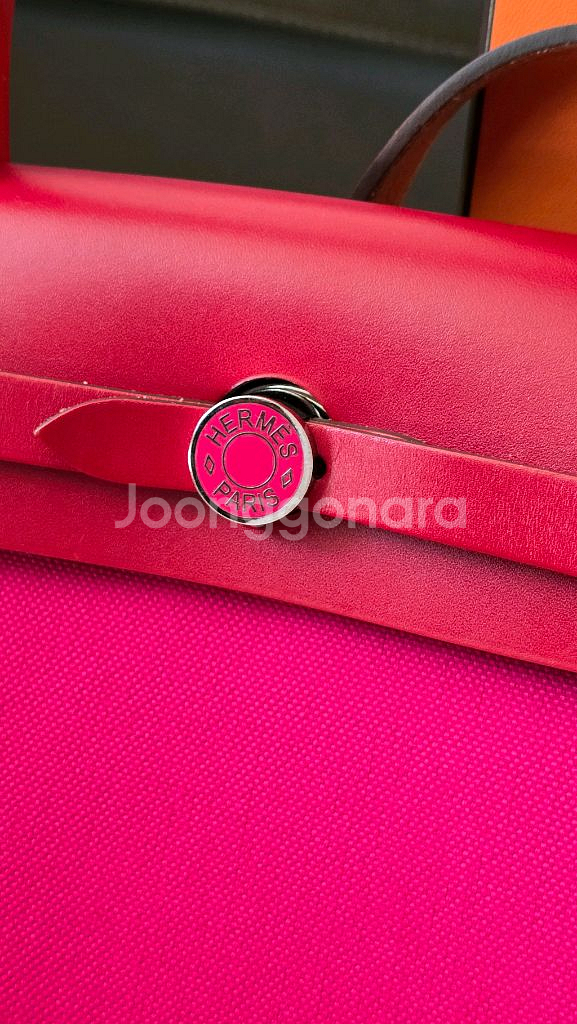 에르메스 에르백31 핑크버튼--7
