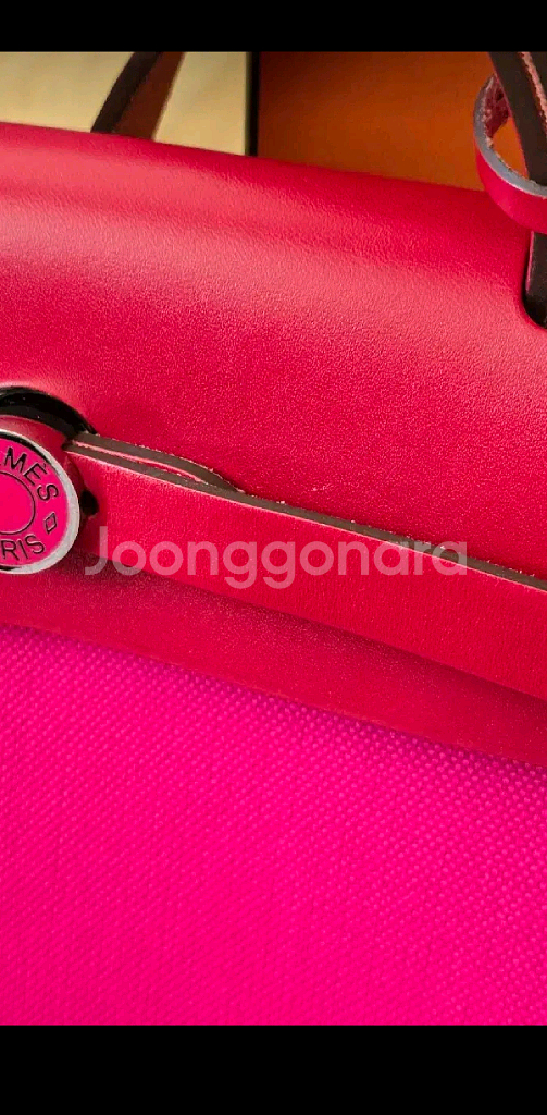 에르메스 에르백31 핑크버튼--9