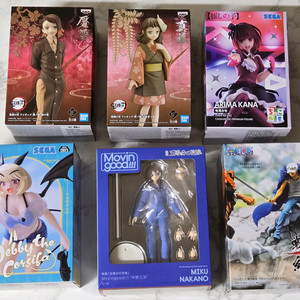 미개봉 피규어 6개