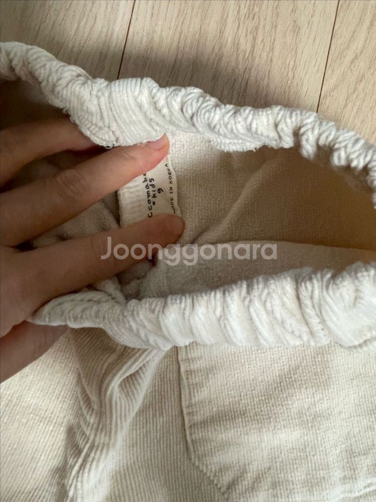 유아 바지 4벌 일괄(5세 전후)--6