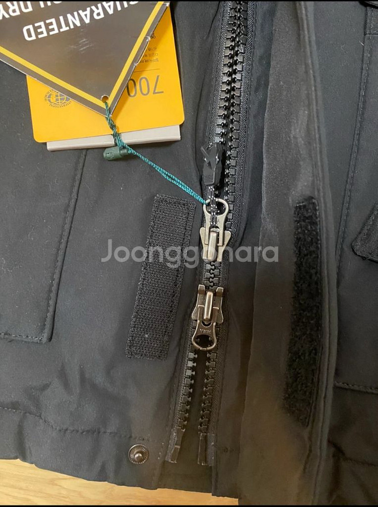 네파 구스다운 패딩 110 블랙(새상품)--6