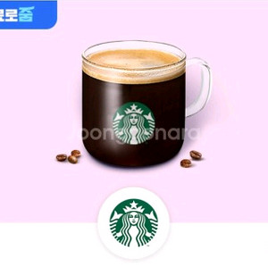 스타벅스 아메리카노 T 1장 팔아요