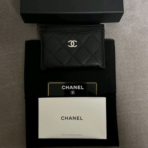 [정품] 샤넬 캐비아 클래식 카드지갑