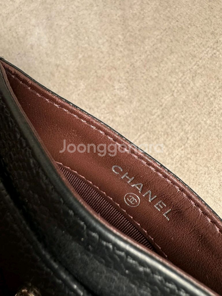 [정품] 샤넬 캐비아 클래식 카드지갑--5