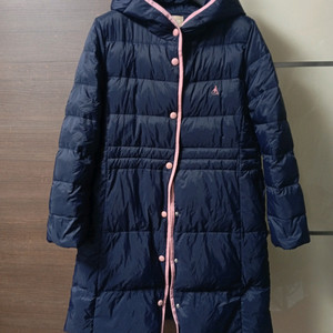 빈폴 여아 경량 구스 롱패딩 155