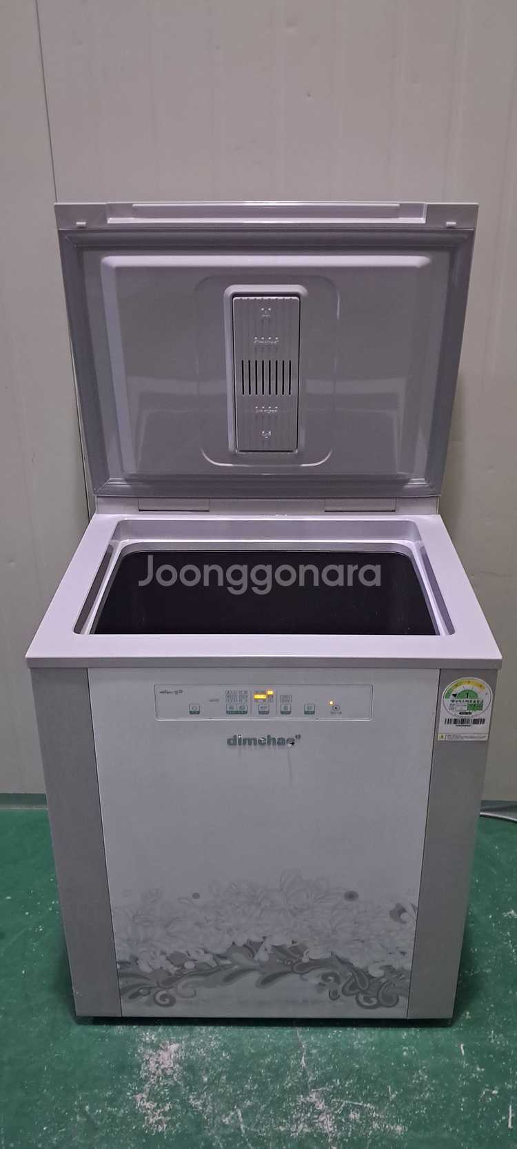 1575 딤채 120L 뚜껑형김치냉장고(화이트)--4