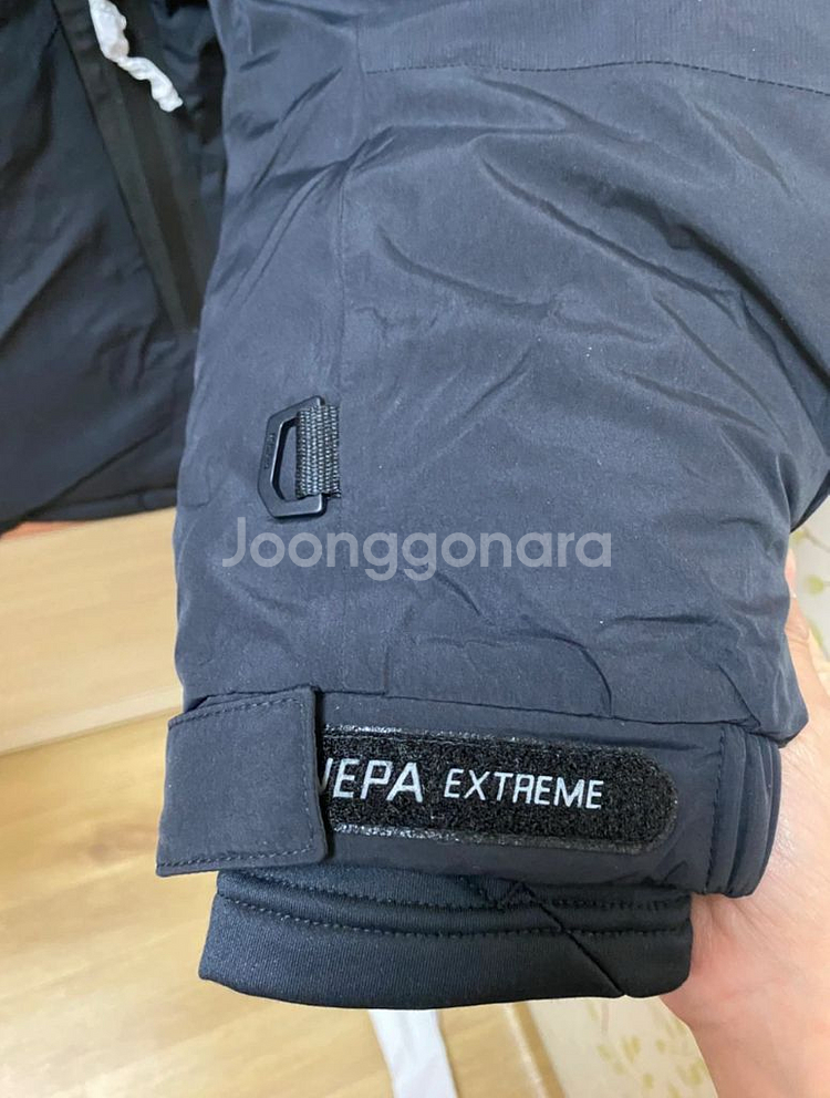 네파 익스트림 그린란드 구스다운 M 105 블랙(새상품)--4