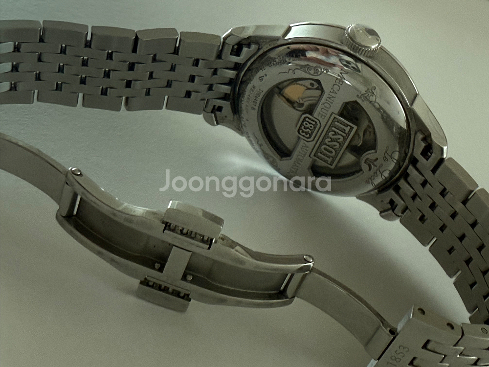 티쏘 르로끌 파워매틱 80 흰판 시계 팝니다--2