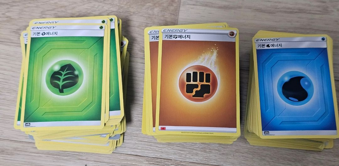 포켓몬 카드 기본에너지 일괄판매/포켓몬go/미러/일반 이미지
