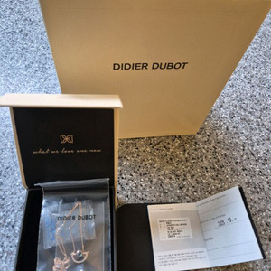 디디에두보 14K 토파즈 탄생석 목걸이 (새상품)