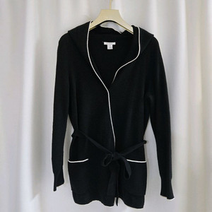 막스마라 후드 니트 가디건