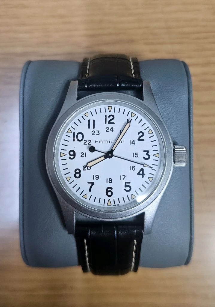 헤밀턴 카키필드 매커니컬 38mm 이미지