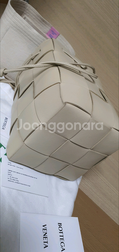 보테가 버킷백/크로스백 스몰 정품S급(감정O)구찌프라다루이비통디올고야드샤넬셀린느생로랑--6