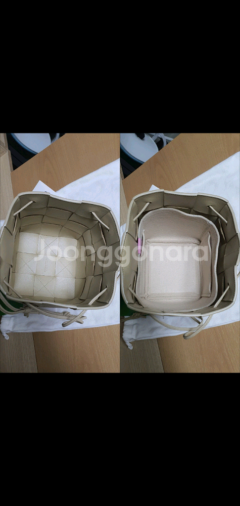 보테가 버킷백/크로스백 스몰 정품S급(감정O)구찌프라다루이비통디올고야드샤넬셀린느생로랑--8