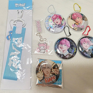 플레이브 밤비 캔뱃지 은호 캔뱃지 미므 키링 일괄