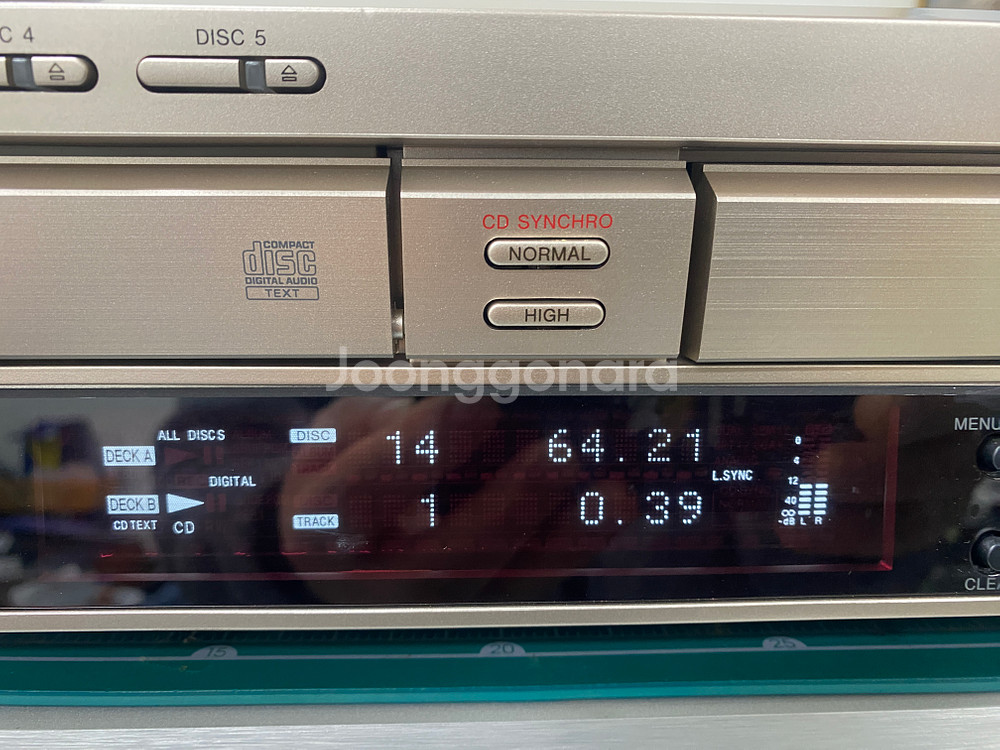 소니 CD 레코더 RCD-W500C 5CD 플레이어--3