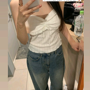 베르니마켓 Eyelet Sleeveless 아일렛 슬리브리스